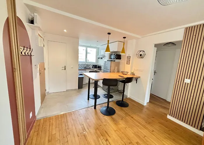 La Madeleine Avec Parking 公寓 昂热