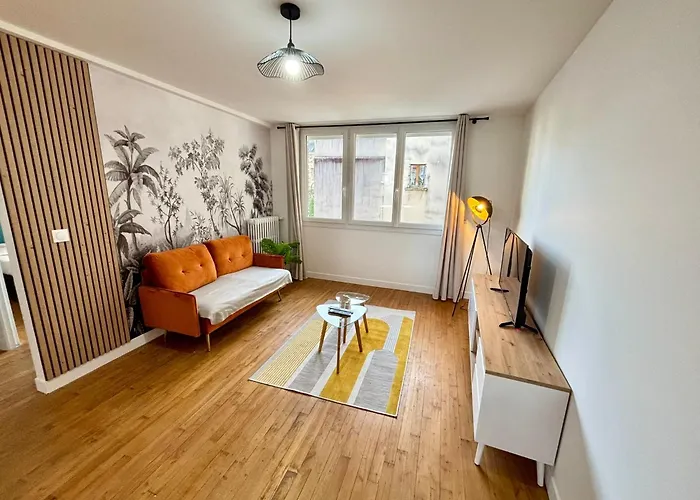 La Madeleine Avec Parking 公寓 昂热